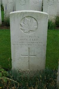 Canada Cemetery Tilloy Les Cambrai - Lee, John Joseph